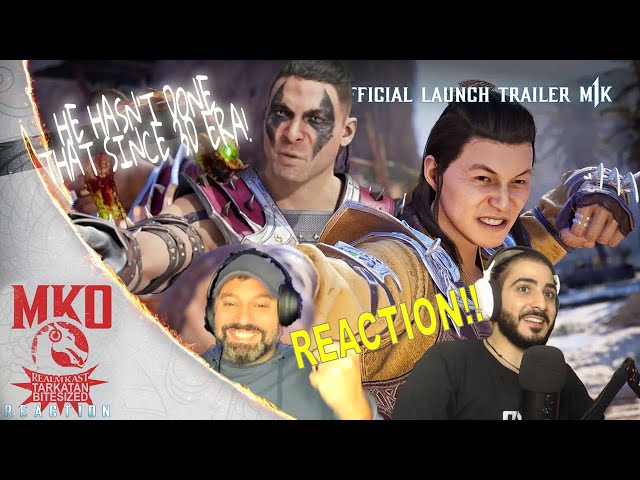 Logo for Reiko, Shang Tsung, and a Mystical Army? Mortal Kombat 1 Launch Trailer Reaction!