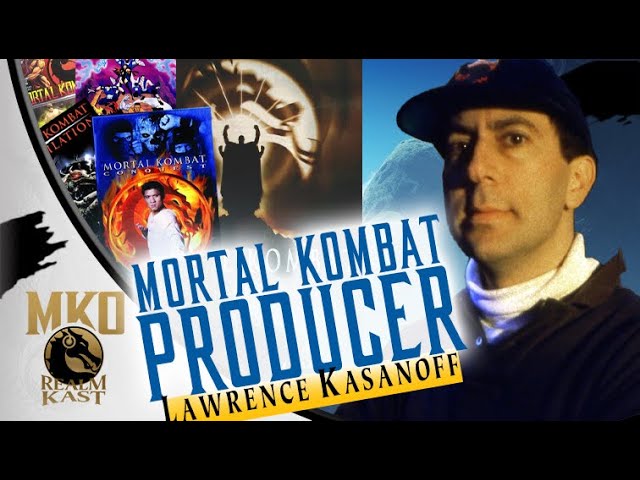 Logo for The Inside Story of Mortal Kombat's Cinematic Universe with Producer Larry Kasanoff - Realm Kast