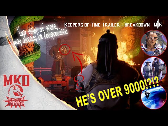 Logo for Mortal Kombat 1 Keepers of Time Trailer Breakdown: Unearth Hidden Easter Eggs & Missed Details!