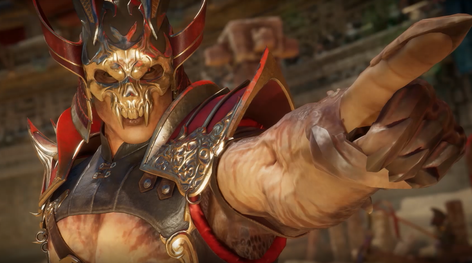 Shao Kahn Returns in Mortal Kombat 11 Gameplay Trailer.