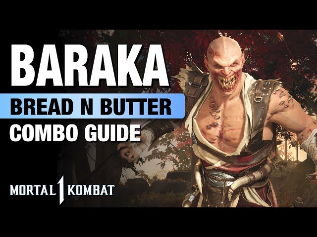 Logo for MK1: BARAKA 50% Combo Guide - Step By Step + Bread N Butter