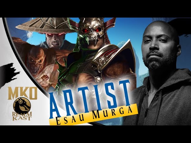 Logo for Mortal Kombat Fan Art Like You've Never Seen Before: The Creative Journey of Esau Murga - Realm Kast