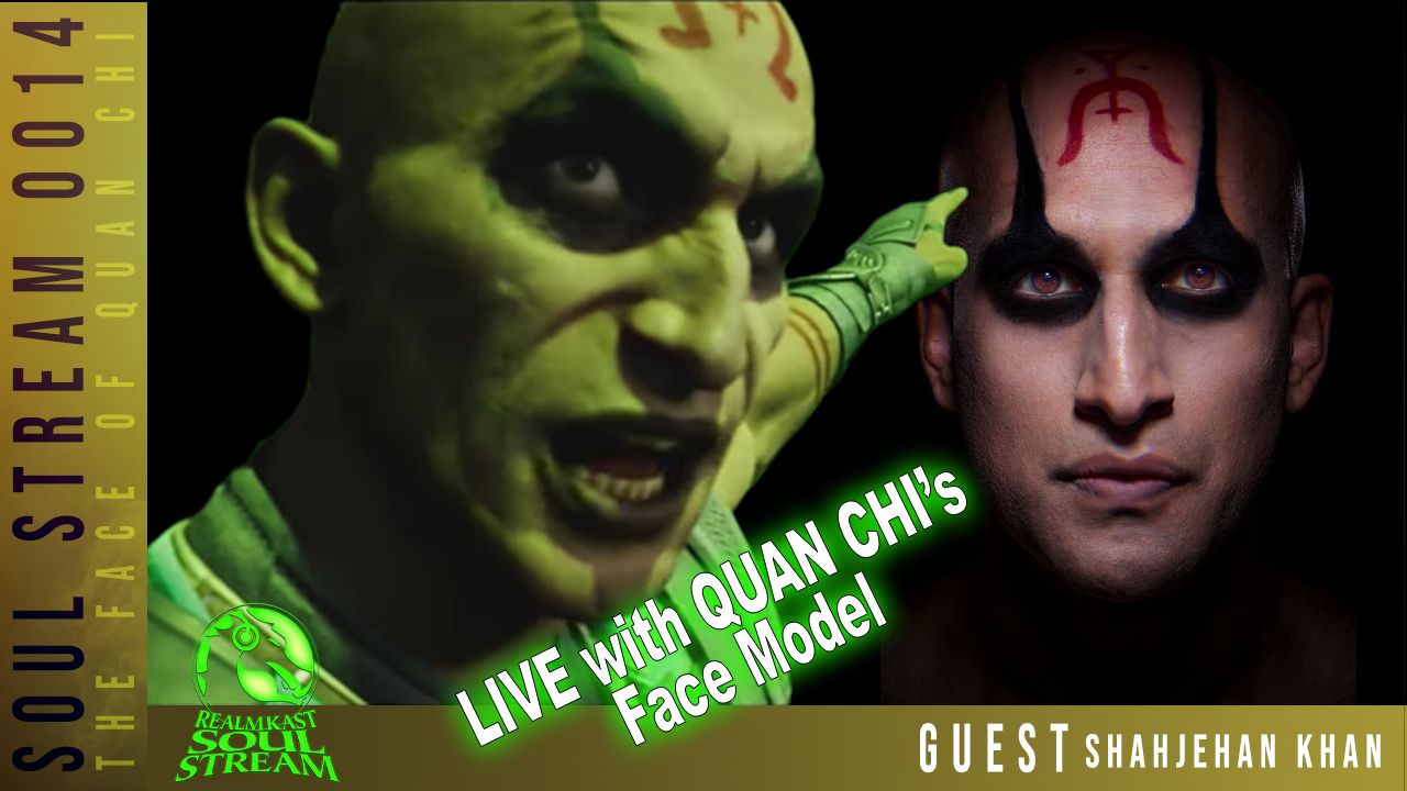 Logo for Playing Face to Face with Quan Chi's Face Model: LIVE!