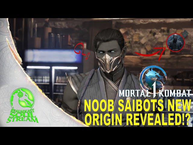 Logo for Noob Saibot's New History in Mortal Kombat 1 Rewritten Possibly by this Revelation