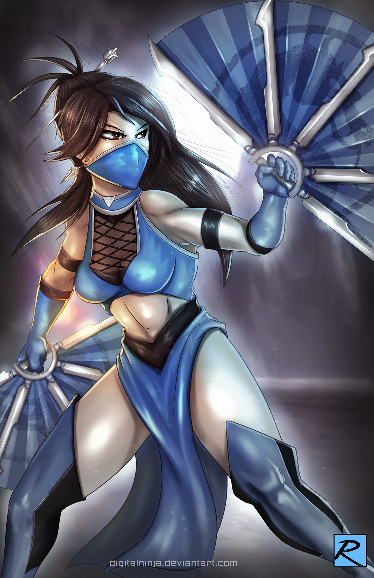 Kitana Fan Page — Mortal Kombat X Fan Art: Kitana by