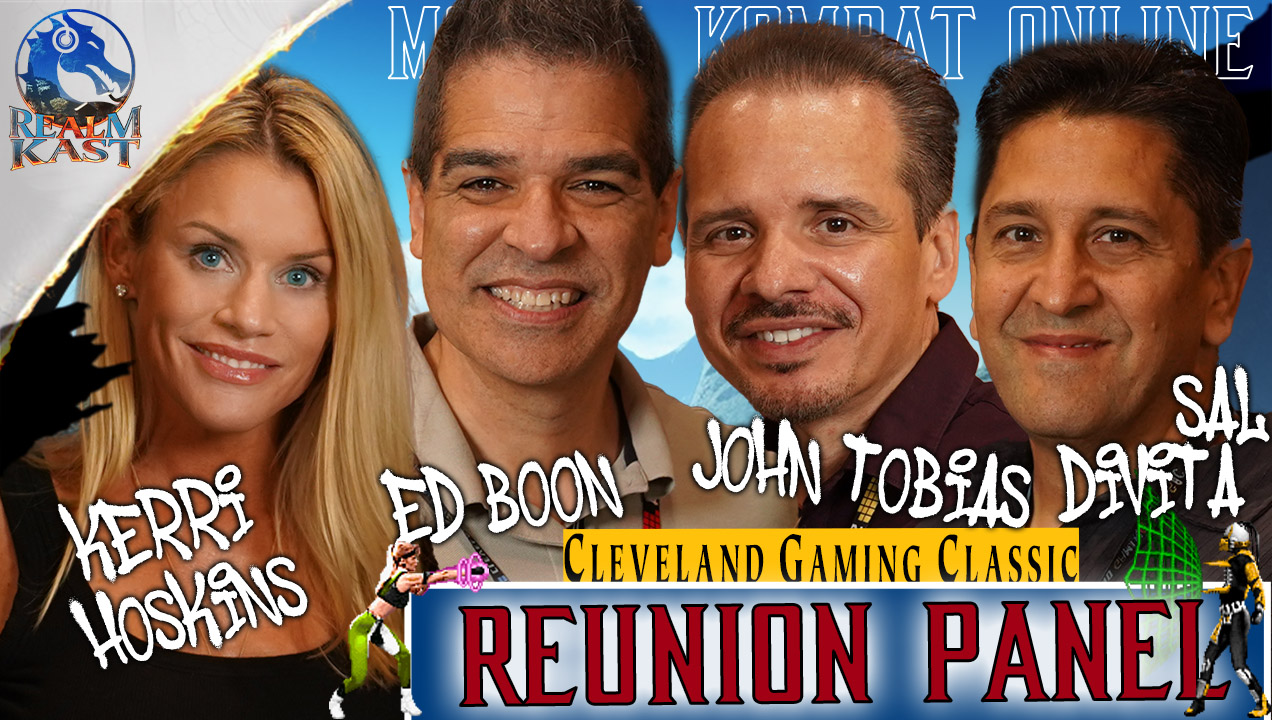 Logo for Untold Stories LIVE! Ed Boon, John Tobias, Kerri Hoskins & Sal Divita Spill Mortal Kombat's Secrets!