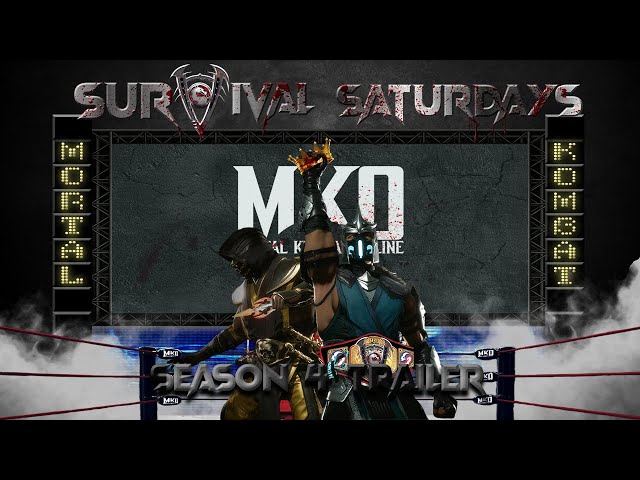 Logo for Official Mortal Kombat Online Survival Season 4 Trailer