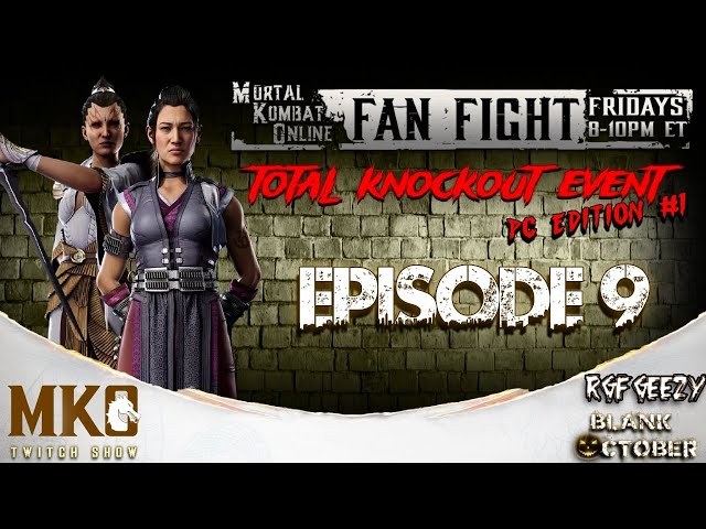 Logo for FAN FIGHT FRIDAY EPISODE 9: TOTAL KNOCKOUT EVENT PC EDITION #1