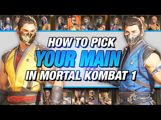 Logo for Mortal Kombat 1 - How To Pick Your Main Character!