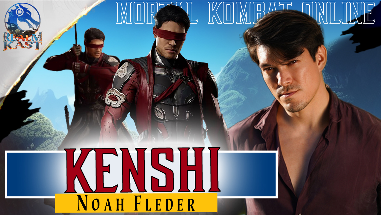 Logo for Mortal Kombat 1 with Kenshi's Face Model, Noah Fleder!