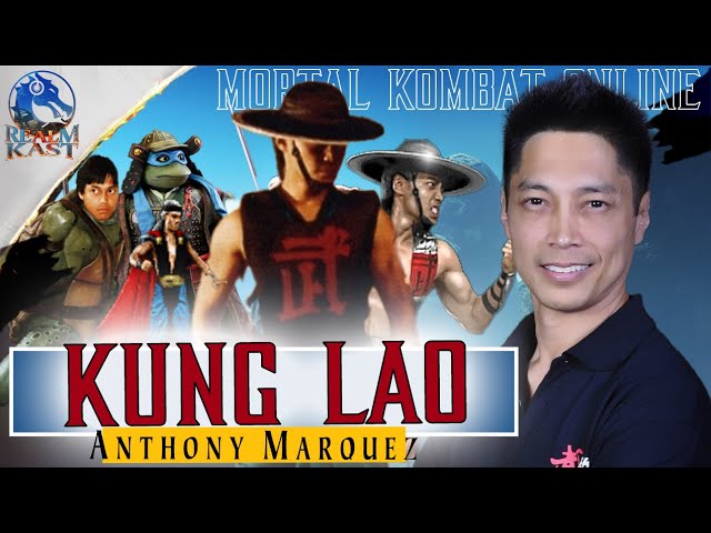 Logo for Mortal Kombat, Mutants, and Rock & Roll with the original Kung Lao, Anthony Marquez!!
