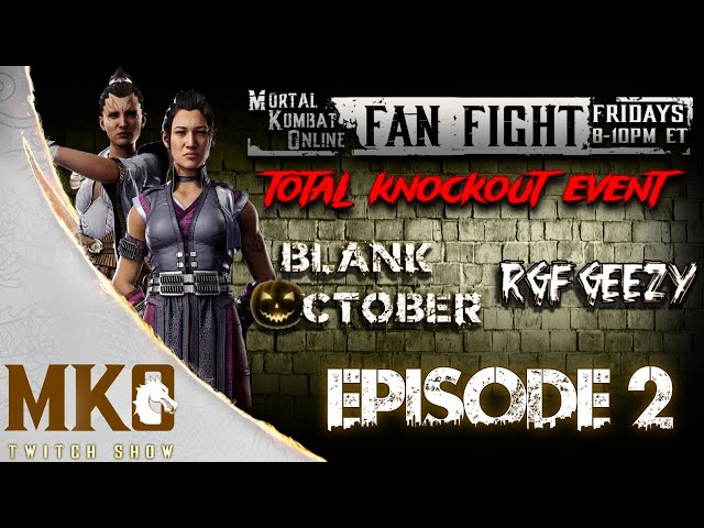 Logo for FAN FIGHT FRIDAY EPISODE 2: TOTAL KNOCKOUT EVENT