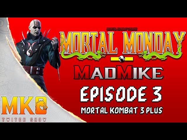 Logo for Mortal Monday: Episode 3 (UMK3 Plus) ft @madmike54