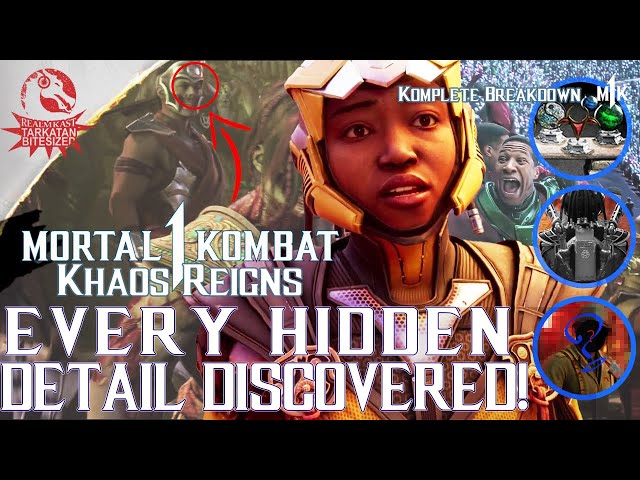 Logo for Khaos Reigns Trailer Deep Dive: The Ultimate Mortal Kombat 1 Analysis!