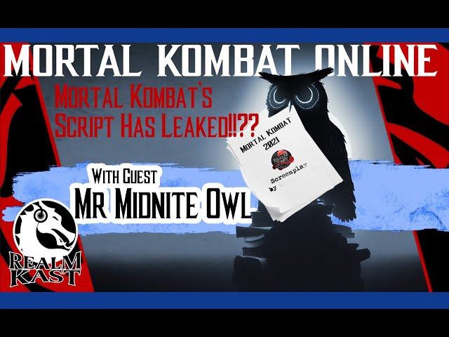 Logo for Interview with "Script Leaker" for 2021 MK Reboot Movie