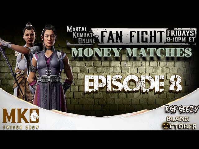 Logo for FAN FIGHT FRIDAY EPISODE 8: MONEY MATCHES FT @rgf_geezy @blankoctober