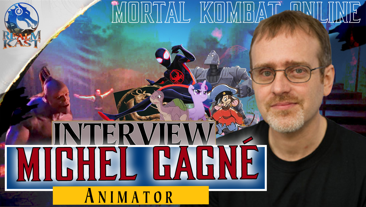 Logo for The Hidden Animations of Mortal Kombat 1995 with Michel Gagné