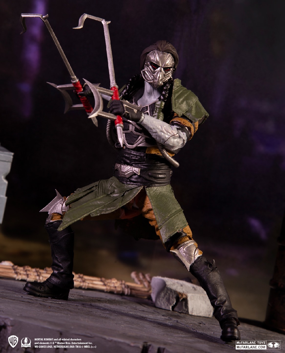 Mortal Kombat 11 Kitana and Baraka McFarlane Toys Revealed