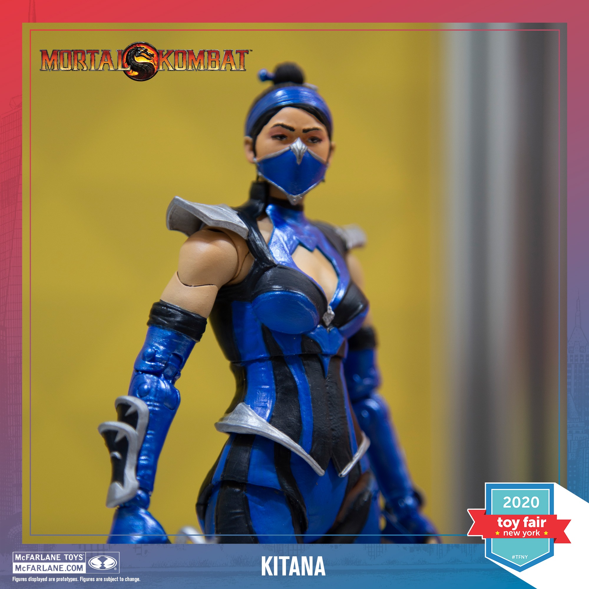 Mortal Kombat 11 - Kitana and Baraka Figures by McFarlane Toys