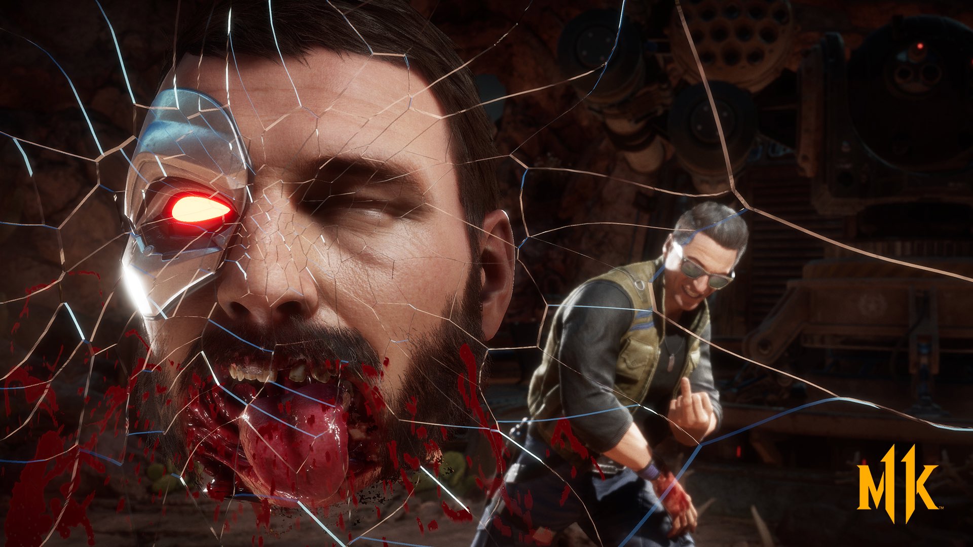 Johnny Kills Kano in New MK11 Screenshot - Mortal Kombat Online