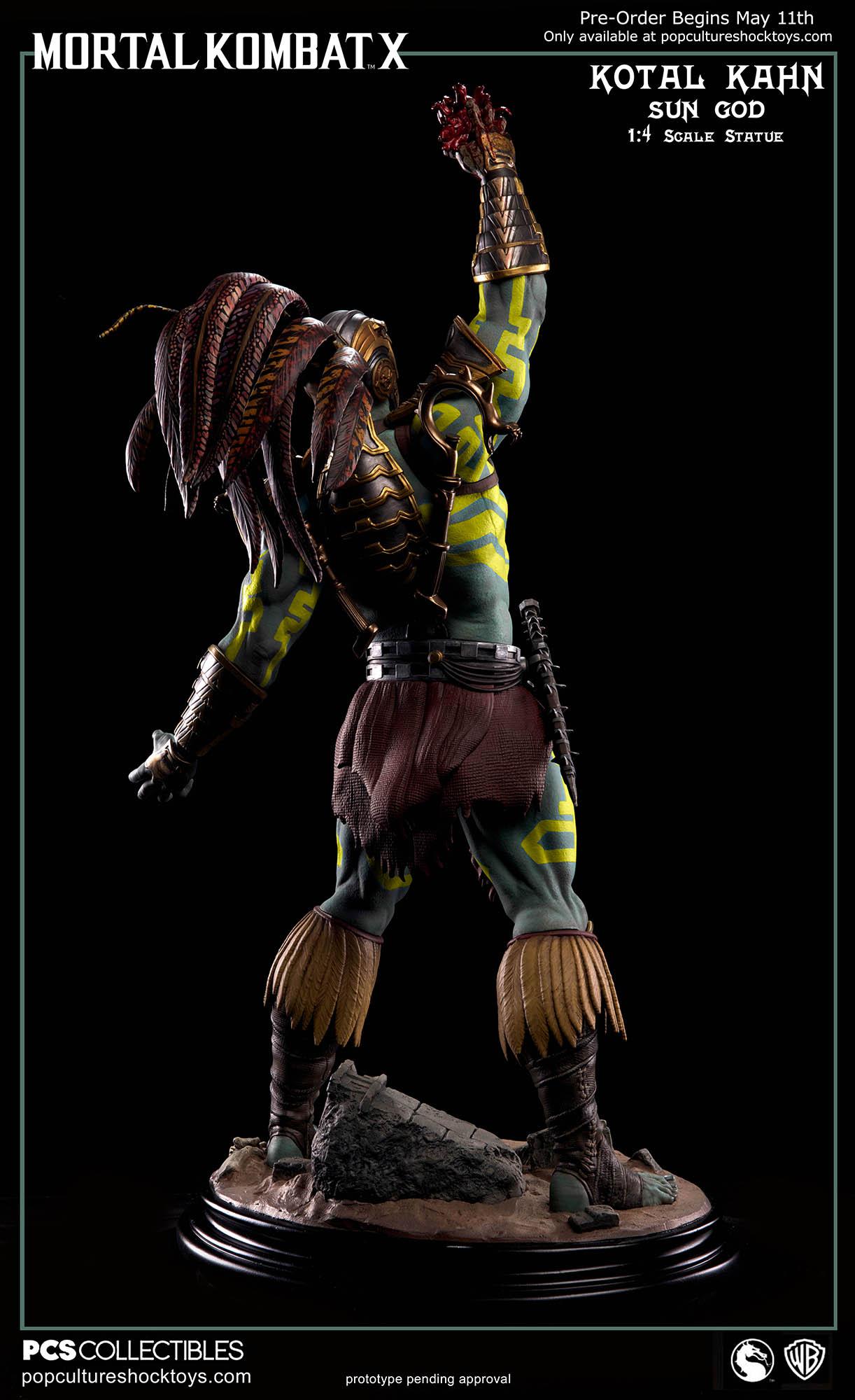 Pop Culture Shock PCS Mortal Kombat 9 Exclusive Baraka 1:4 scale