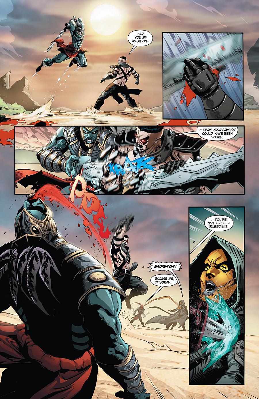 Reparación posible septiembre evaporación Comic Book Resources Preview Mortal Kombat X #9 - Mortal Kombat Online