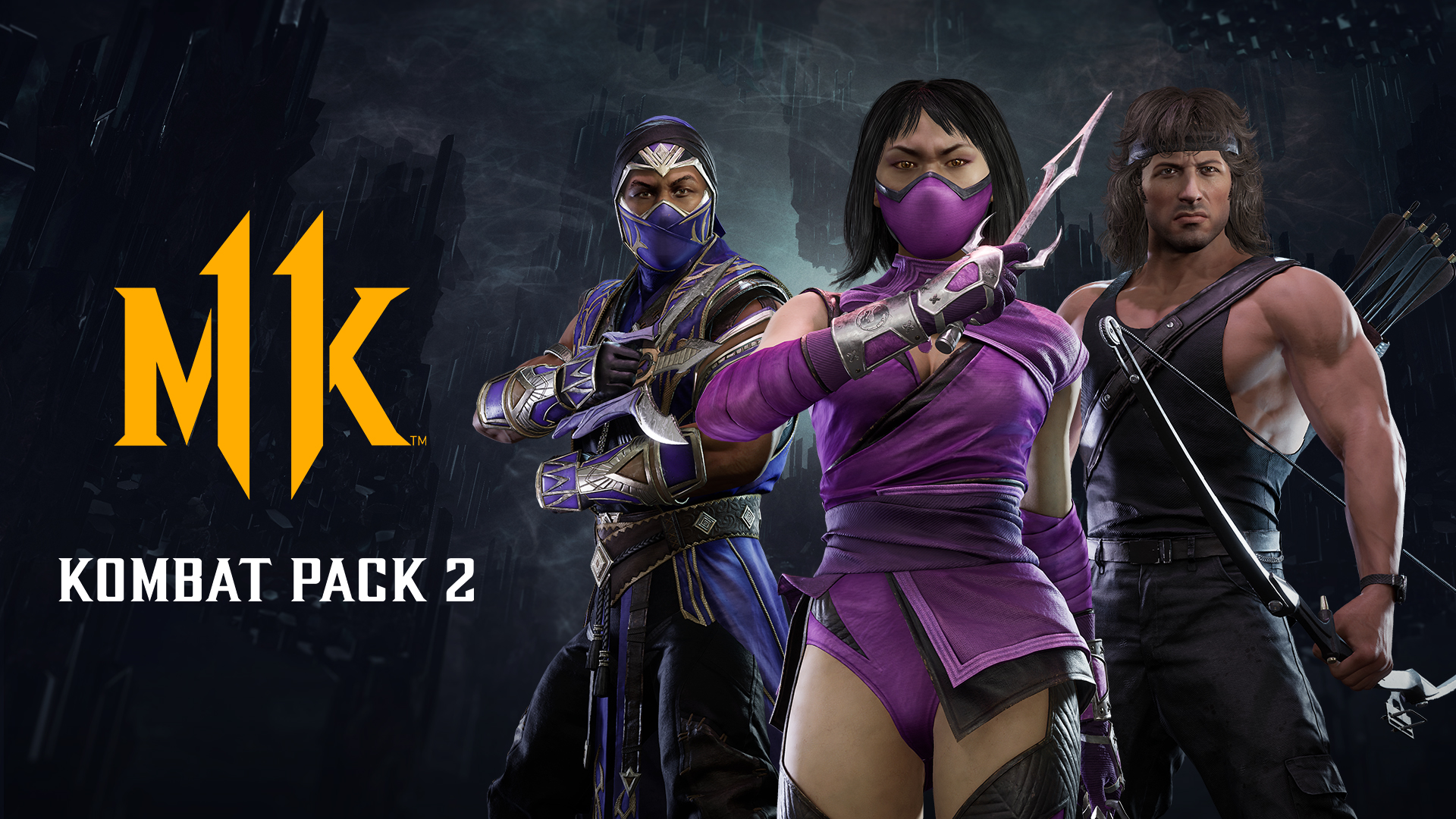 Mortal Kombat 1's updated character select screen features a glimpse at all  of the main roster DLC characters in the Kombat Pack