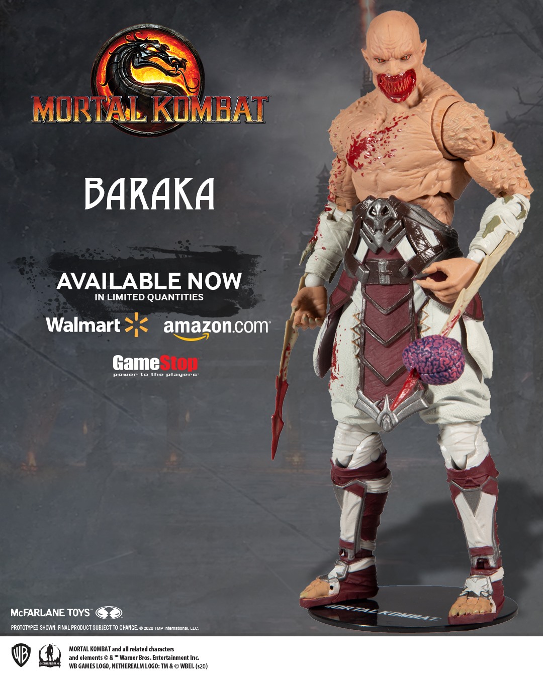 McFarlane Figure Mortal Kombat 11 Baraka