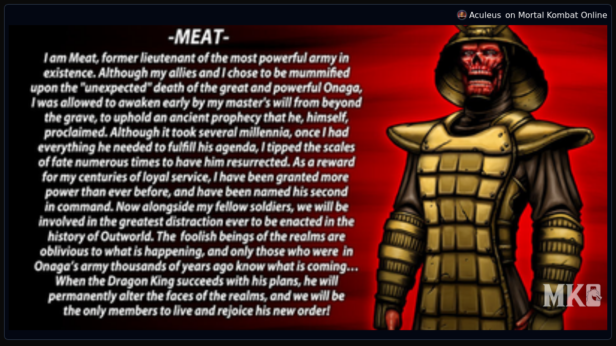 Meat Bio Mortal Kombat Online
