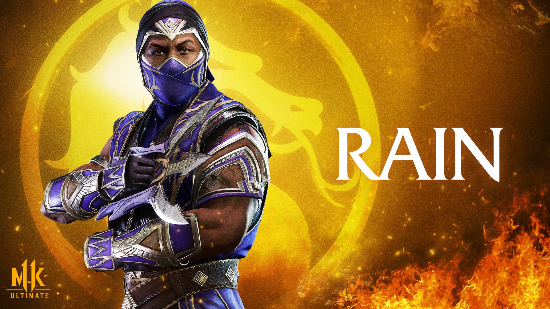 Rain Mortal Kombat 11 Kombat Pack 2 Render Art - Mortal Kombat Online